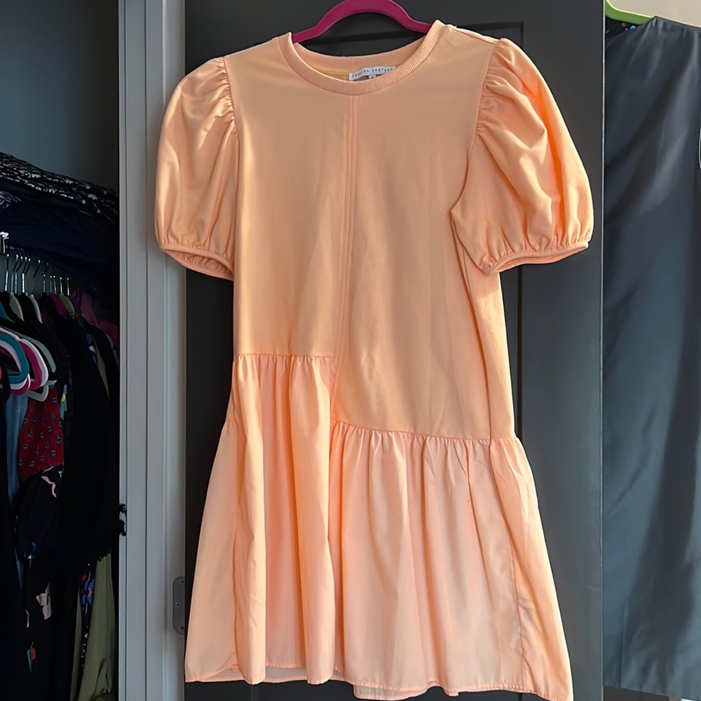English Factory Peach Mini Dress